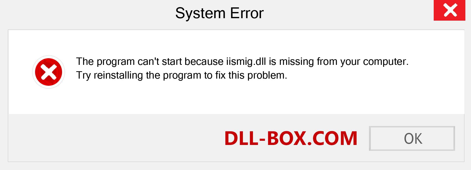  iismig.dll file is missing?. Download for Windows 7, 8, 10 - Fix  iismig dll Missing Error on Windows, photos, images